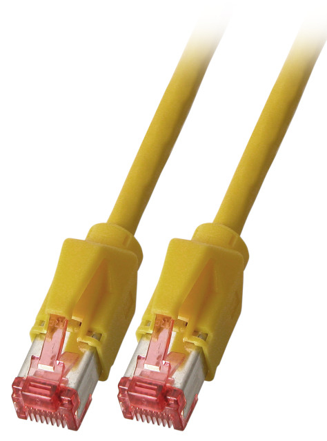 EFB Elektronik K8708GE.1,5 cble de rseau Jaune 1,5 m Cat6a S/FTP (S-STP)