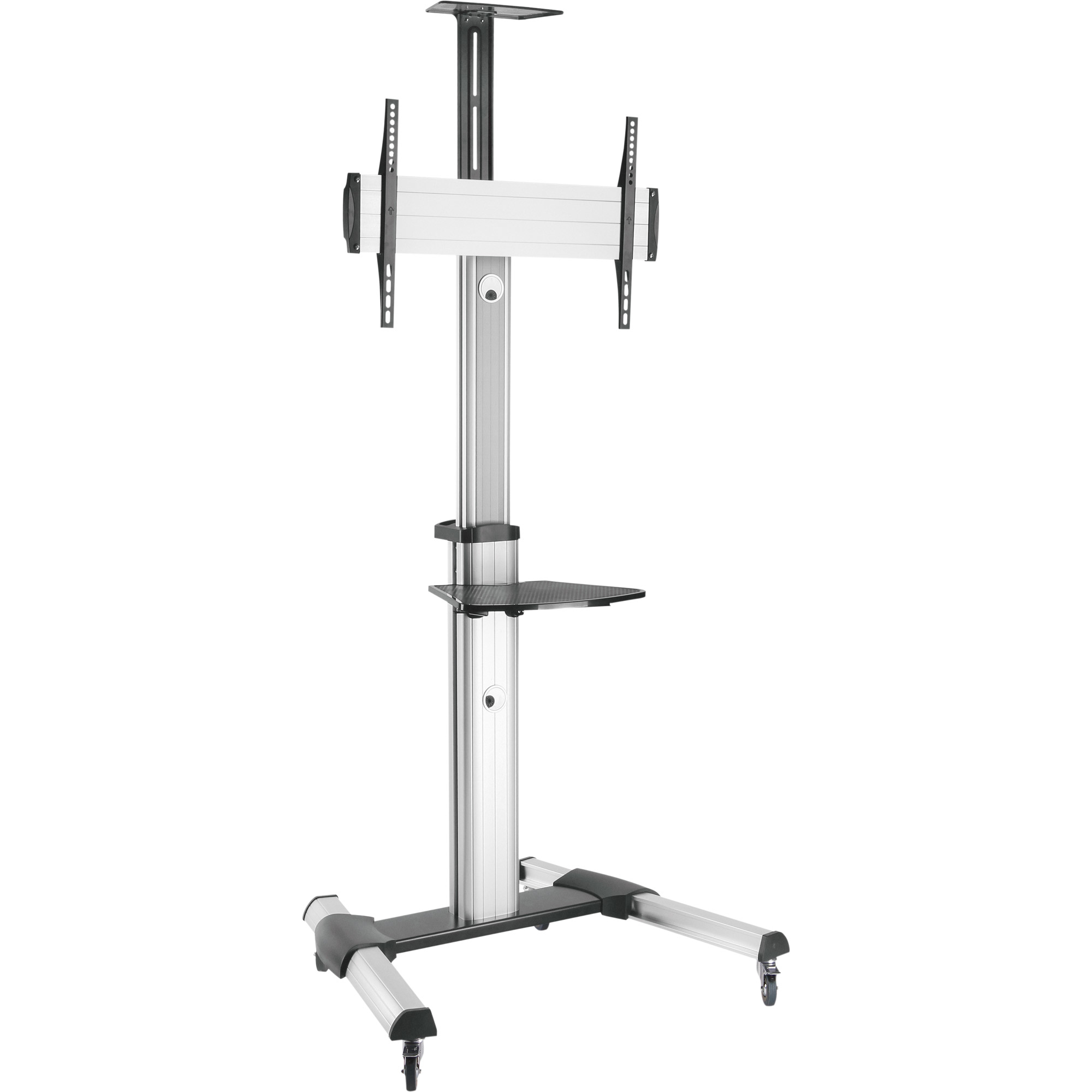 InLine 23170A support dcran plat pour bureau 94 cm (37) Noir, Argent Sol