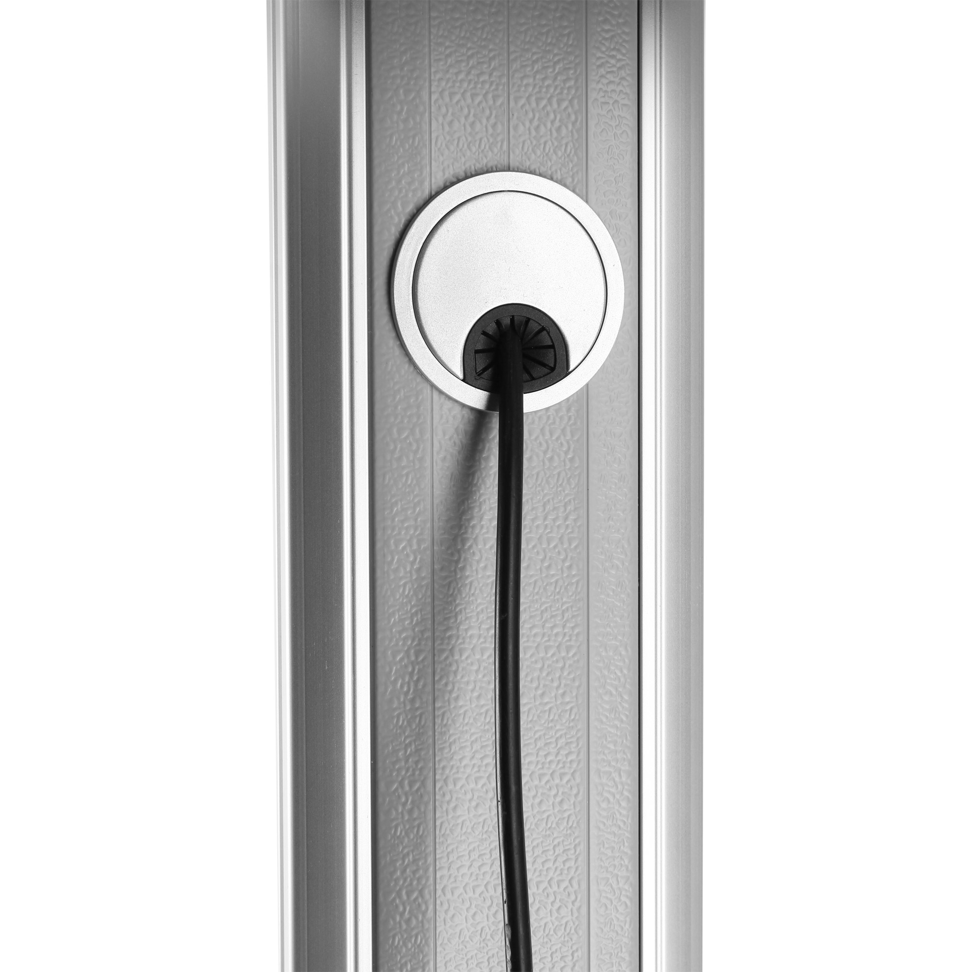 InLine 23170A support dcran plat pour bureau 94 cm (37) Noir, Argent Sol