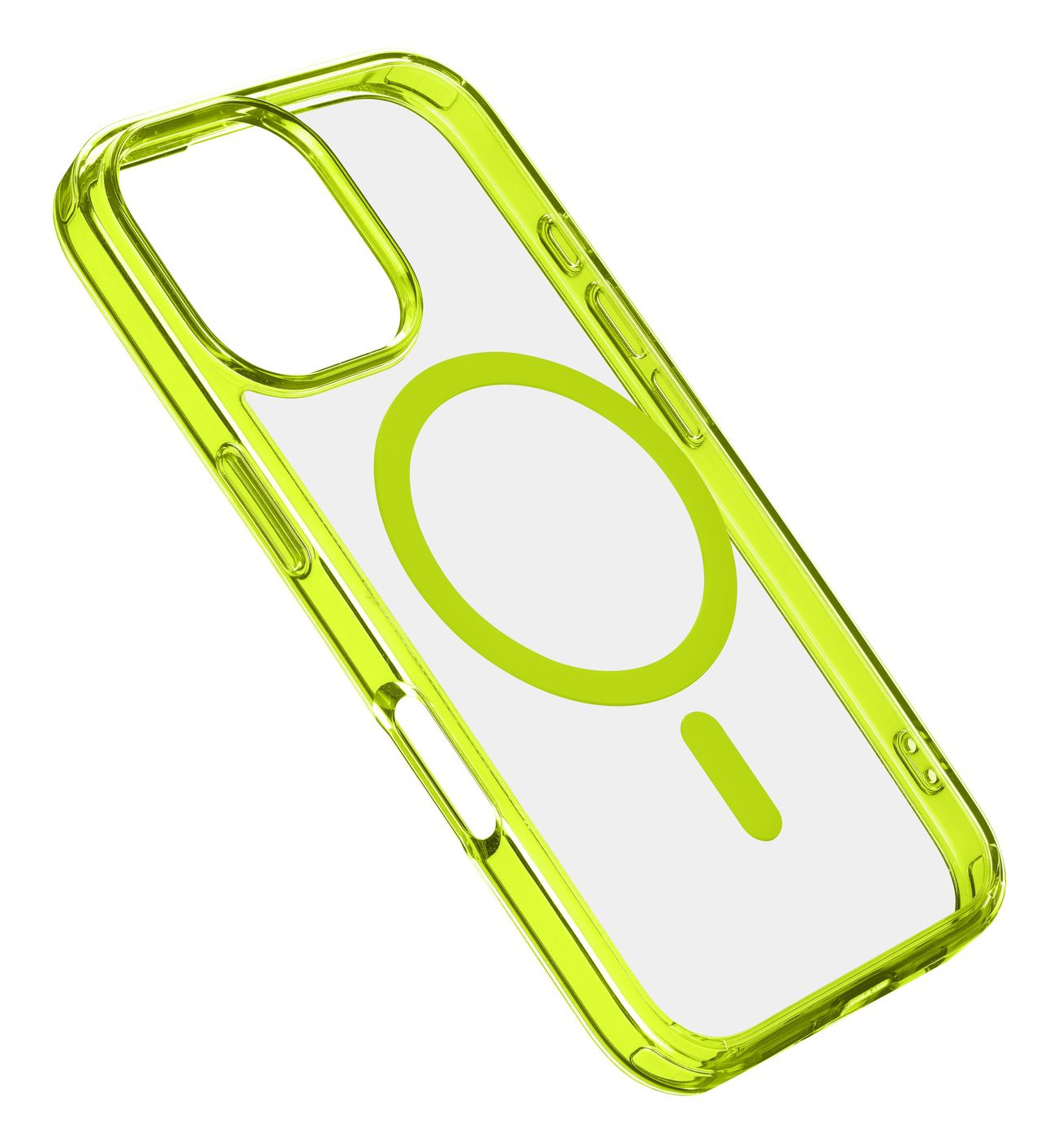 Cellularline Iconic MAG MagSafe Case - fr Apple iPhone 16 Pro - Lime