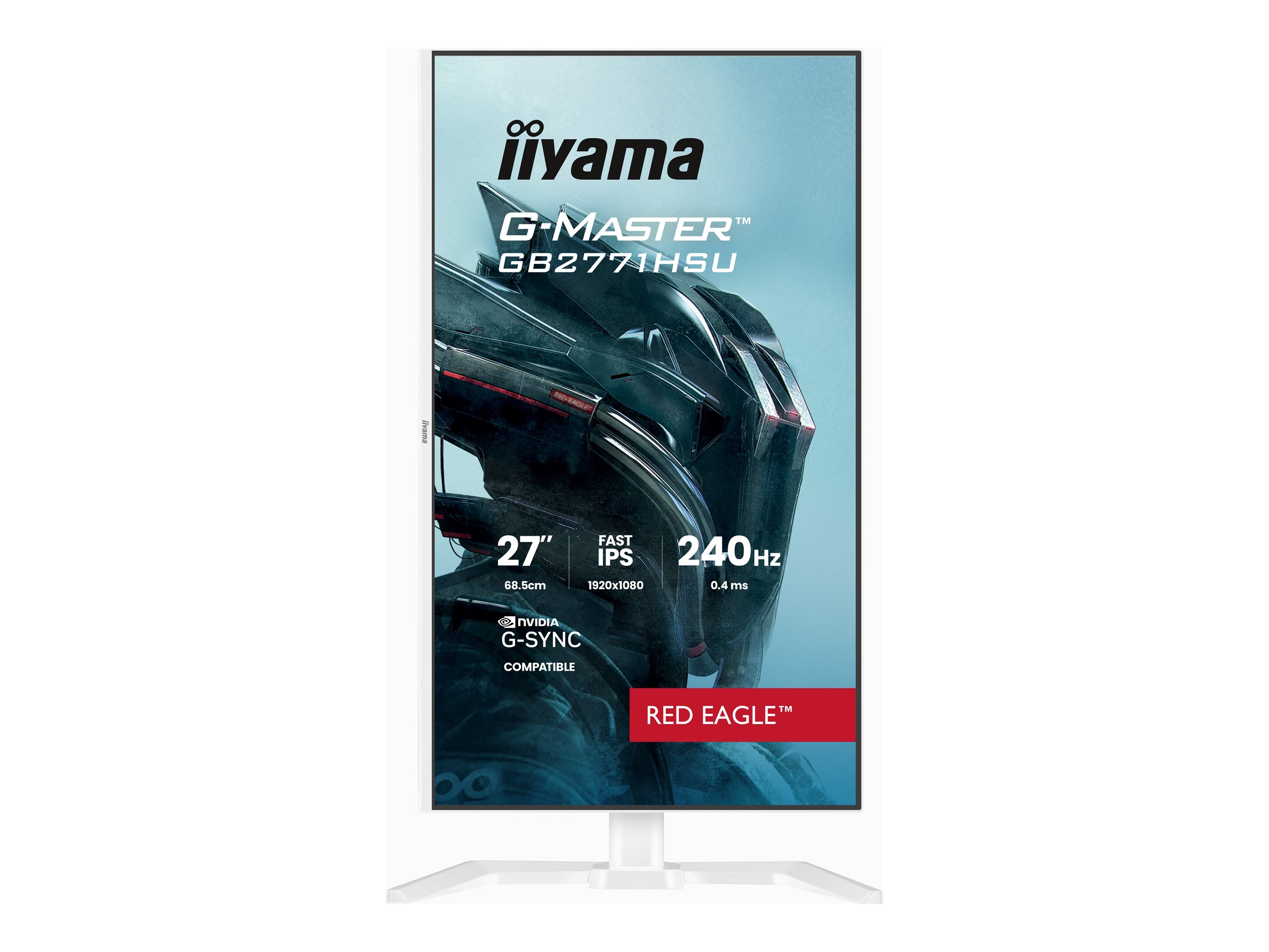 Iiyama G-MASTER Red Eagle GB2771HSU-W1 - LED-Monitor - Gaming - 68.6 cm (27)