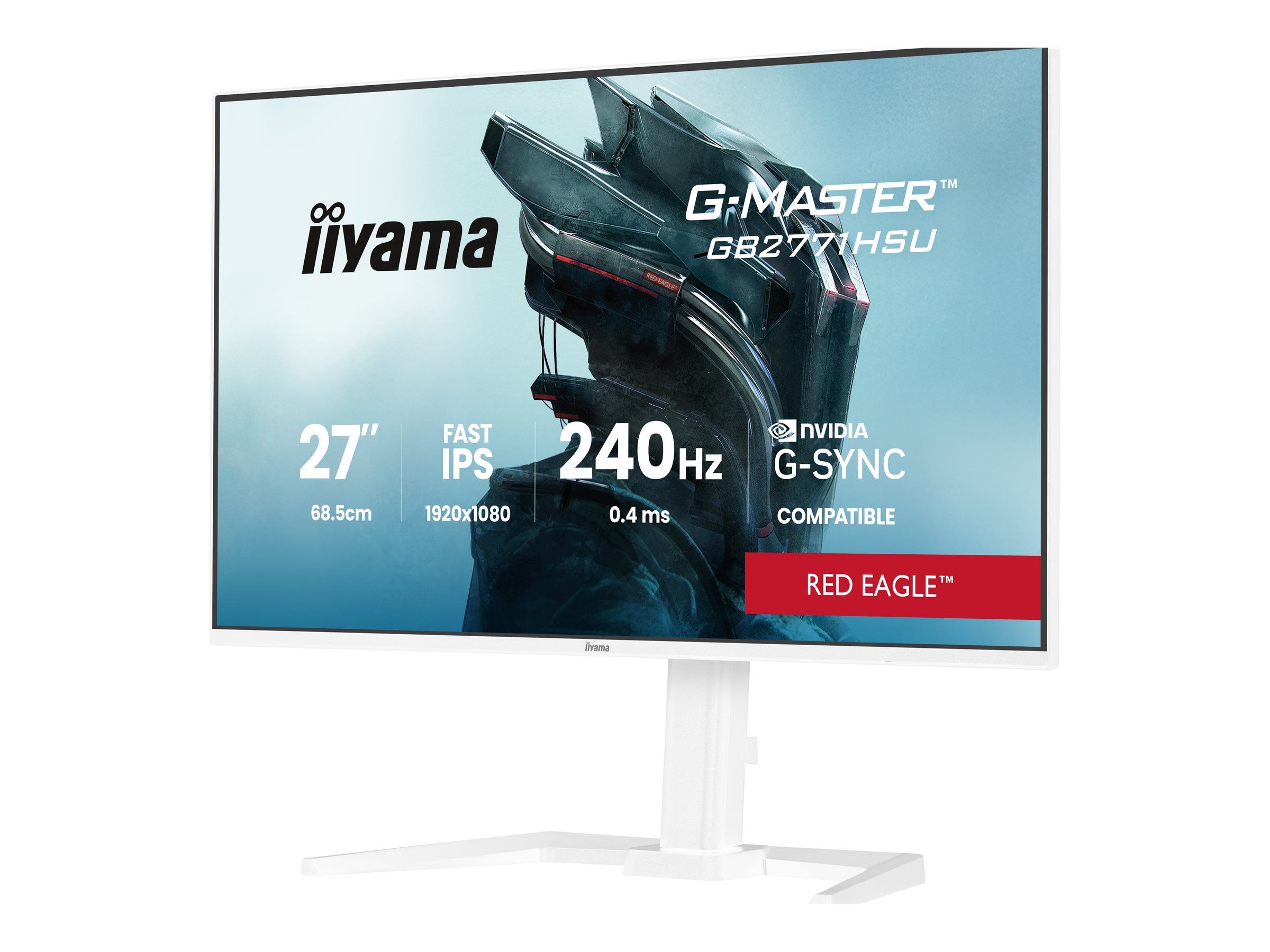 Iiyama G-MASTER Red Eagle GB2771HSU-W1 - LED-Monitor - Gaming - 68.6 cm (27)