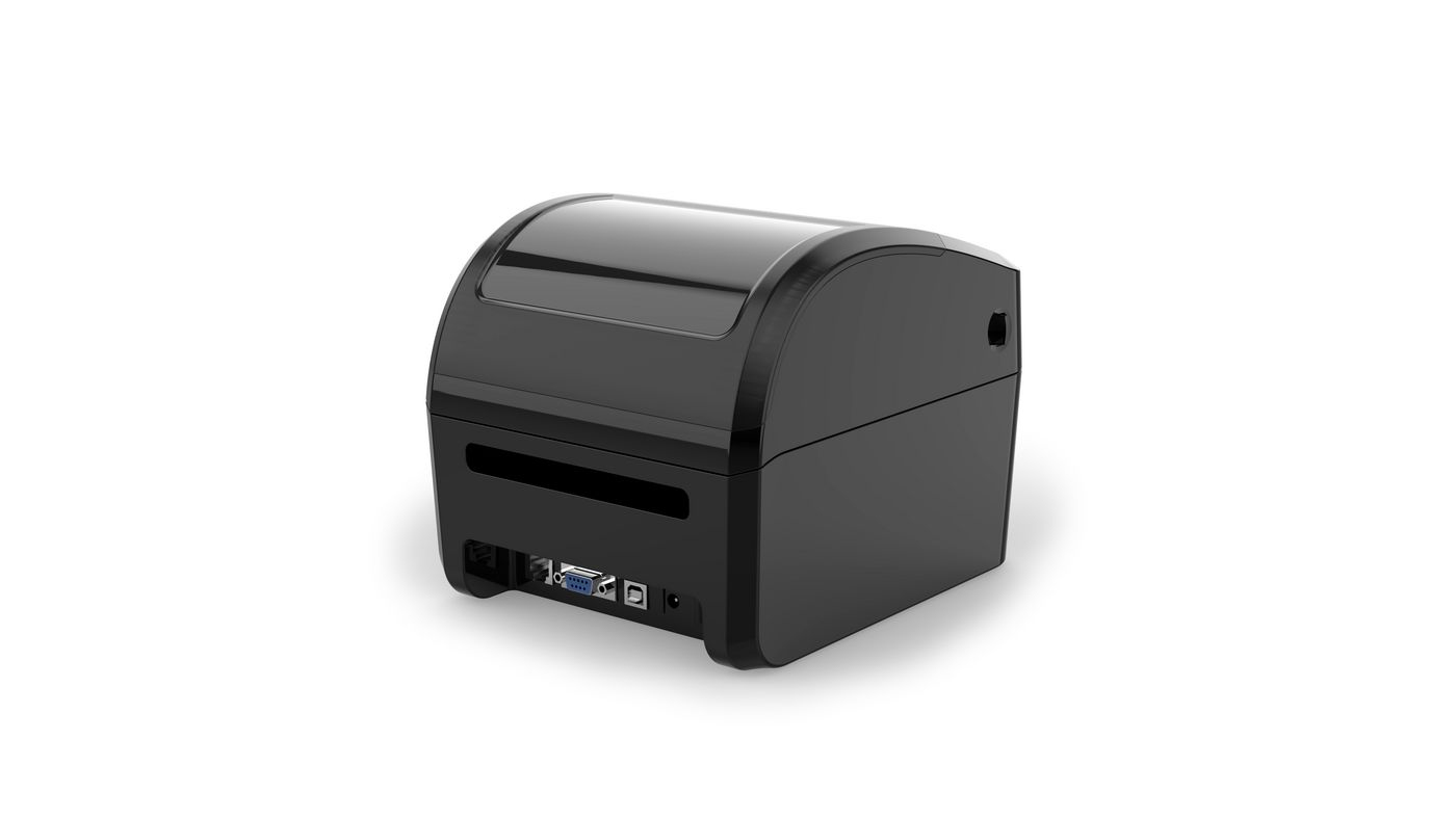 Capture Label Printer Direct Thermal, 203dpi, Desktop, USB+Serial+Ethernet Black impresora de etiquetas