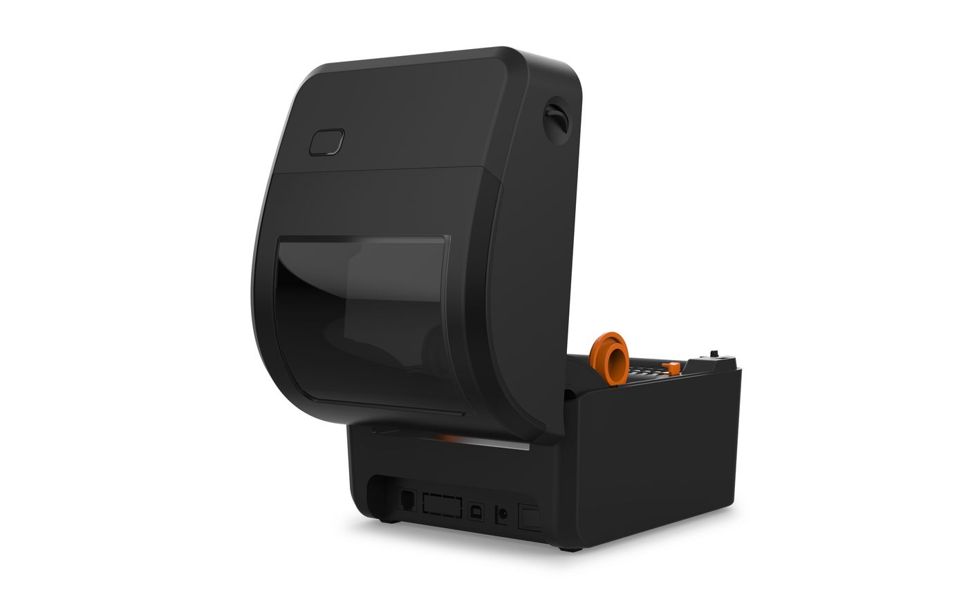 Capture Label Printer Direct Thermal, 203dpi, Desktop, USB+Serial+Ethernet Black impresora de etiquetas