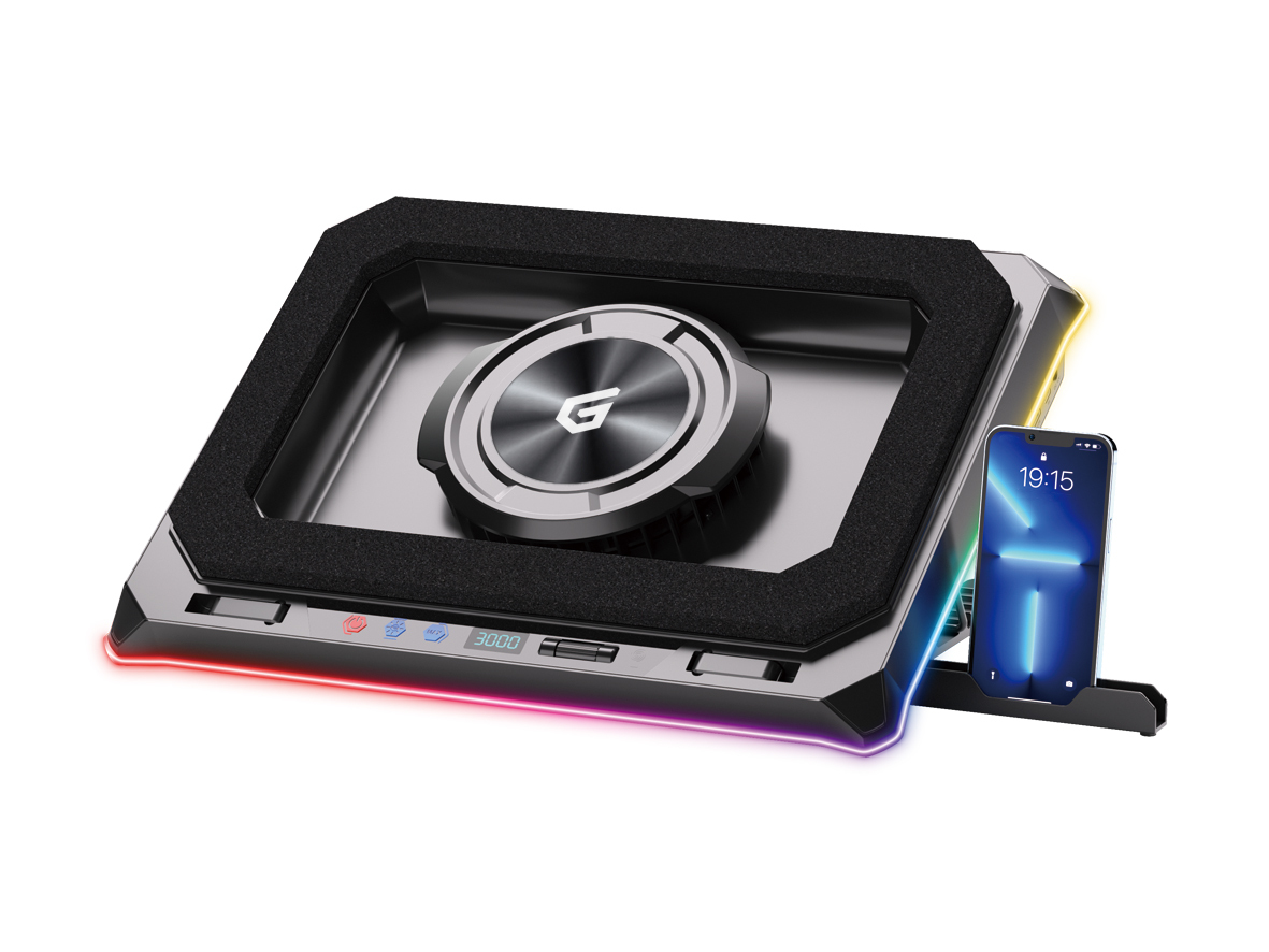 Conceptronic THYIA03B base di raffreddamento per laptop 48,3 cm (19) 2400 Giri/min Nero