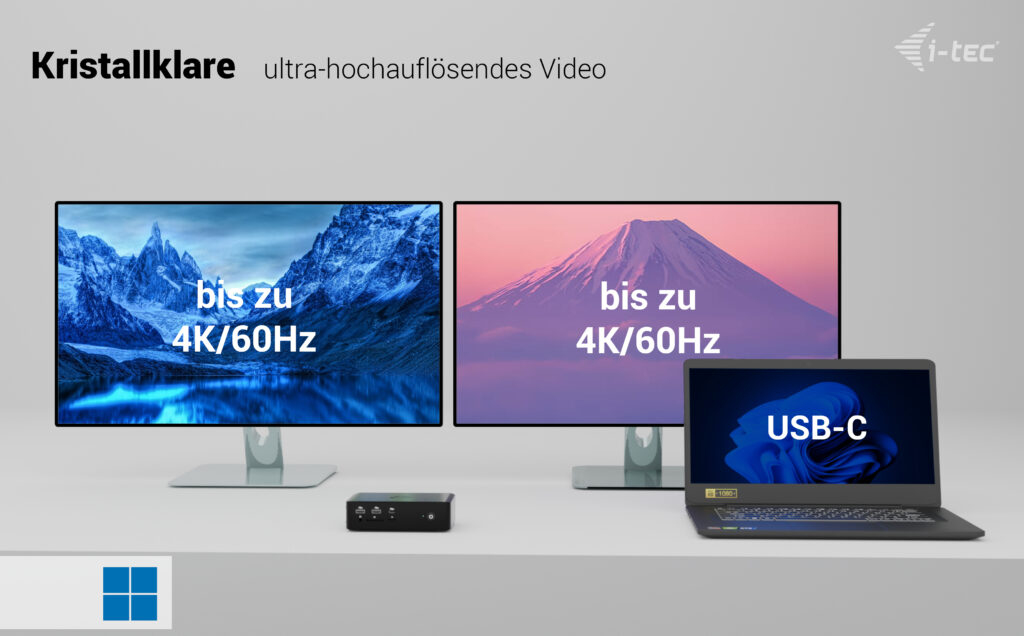 i-tec Thunderbolt5 Quattro Display Docking Station, 5x USB, 2.5 GLAN + Power Delivery 140W