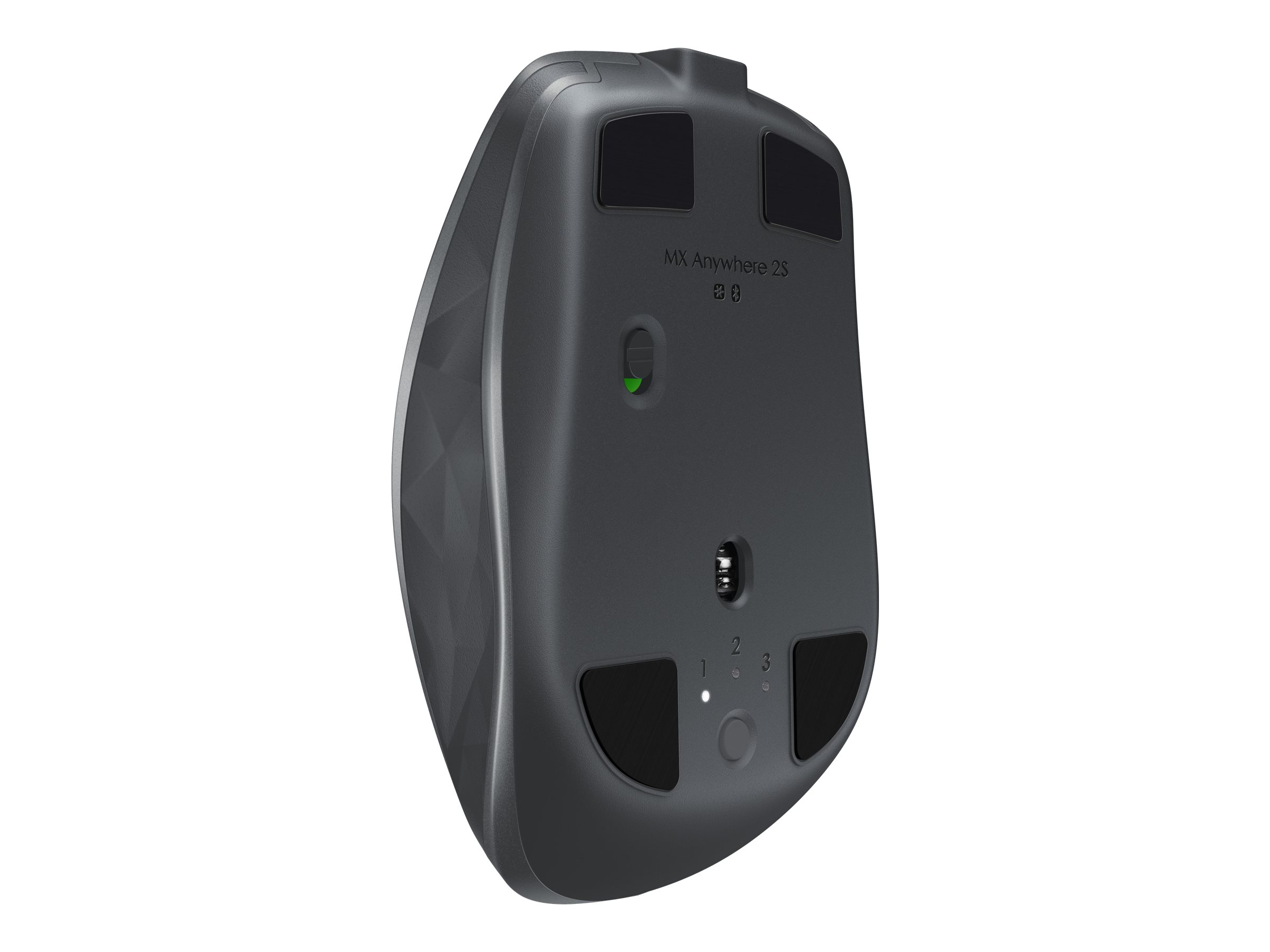 Logitech MX Anywhere 2S - Maus - Laser - 7 Tasten - kabellos - 2.4 GHz - kabelloser Empfnger (USB)