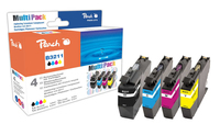 Peach PI500-273 - Kompatibel - Schwarz - Cyan - Magenta - Gelb - Brother - Multipack - Brother DCPJ 572 DW Brother DCPJ 770 Series Brother DCPJ 772 DW Brother DCPJ 772 DNW Brother DCPJ... - 4 Stck(e)