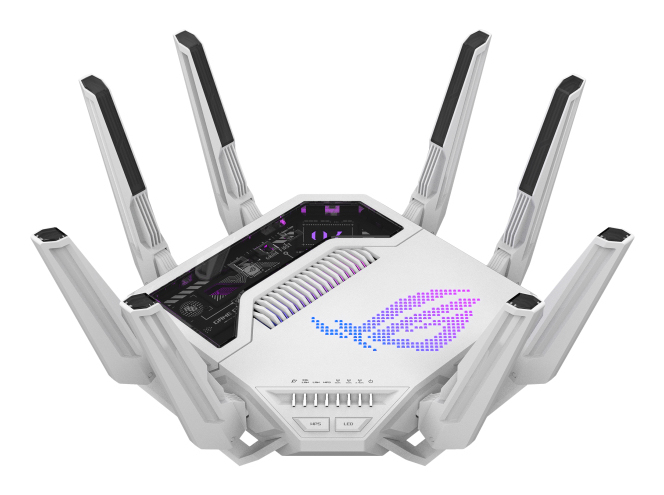 ASUS ROG Rapture GT-BE19000AI - Wireless Router Switch mit 6 Ports