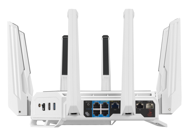 ASUS ROG Rapture GT-BE19000AI - Wireless Router Switch mit 6 Ports