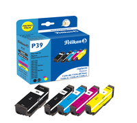 Pelikan P39 - Kompatibel - Schwarz - Cyan - Magenta - Foto schwarz - Gelb - Epson - Multi pack - Expression Premium XP-530 - Expression Premium XP-540 - Expression Premium XP-630 - Expression... - 5 St�ck(e)