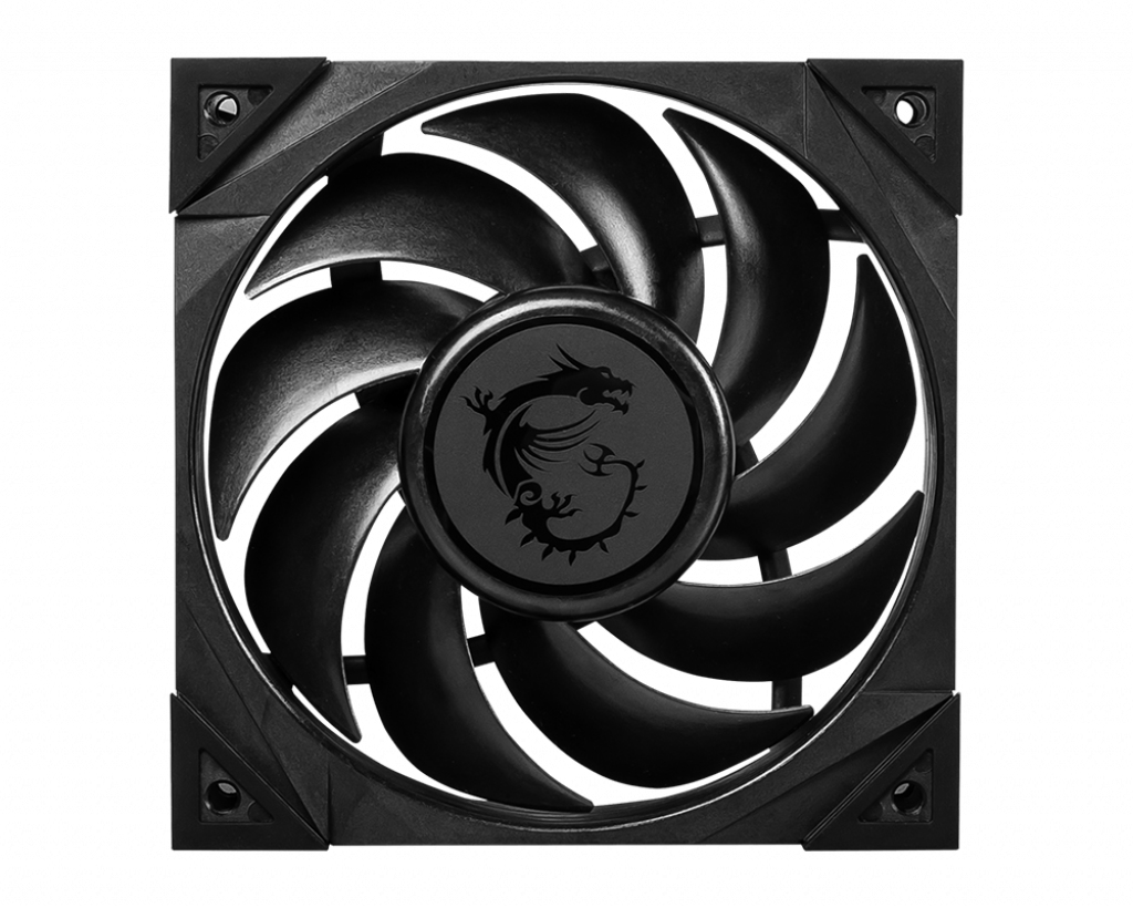 MSI OE3-7G17F01-809 syst�me de refroidissement d ordinateur Boitier PC Ventilateur 12 cm Vert