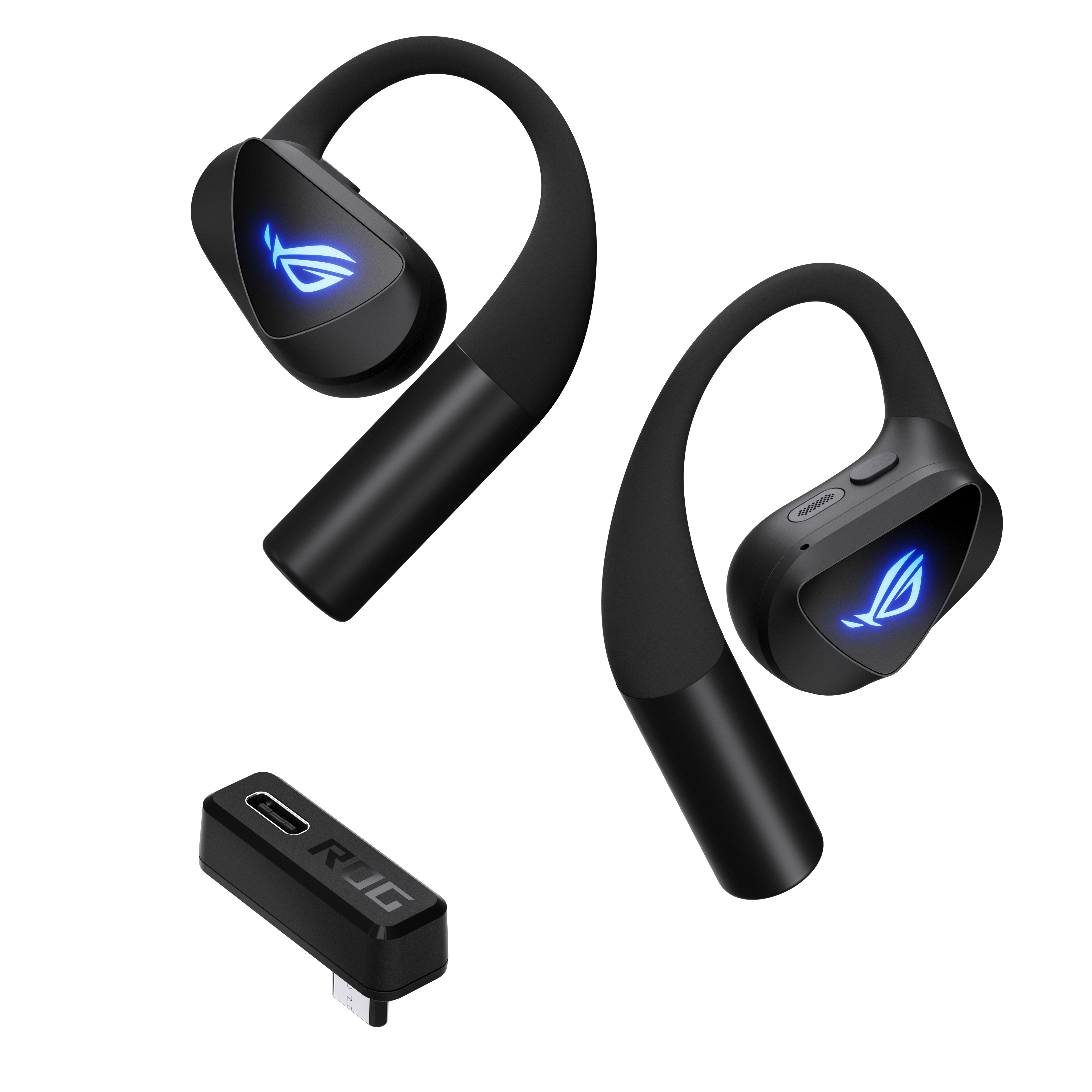 ASUS ROG Cetra Open Wireless Auriculares True Wireless Stereo (TWS) gancho de oreja Juego Bluetooth Negro