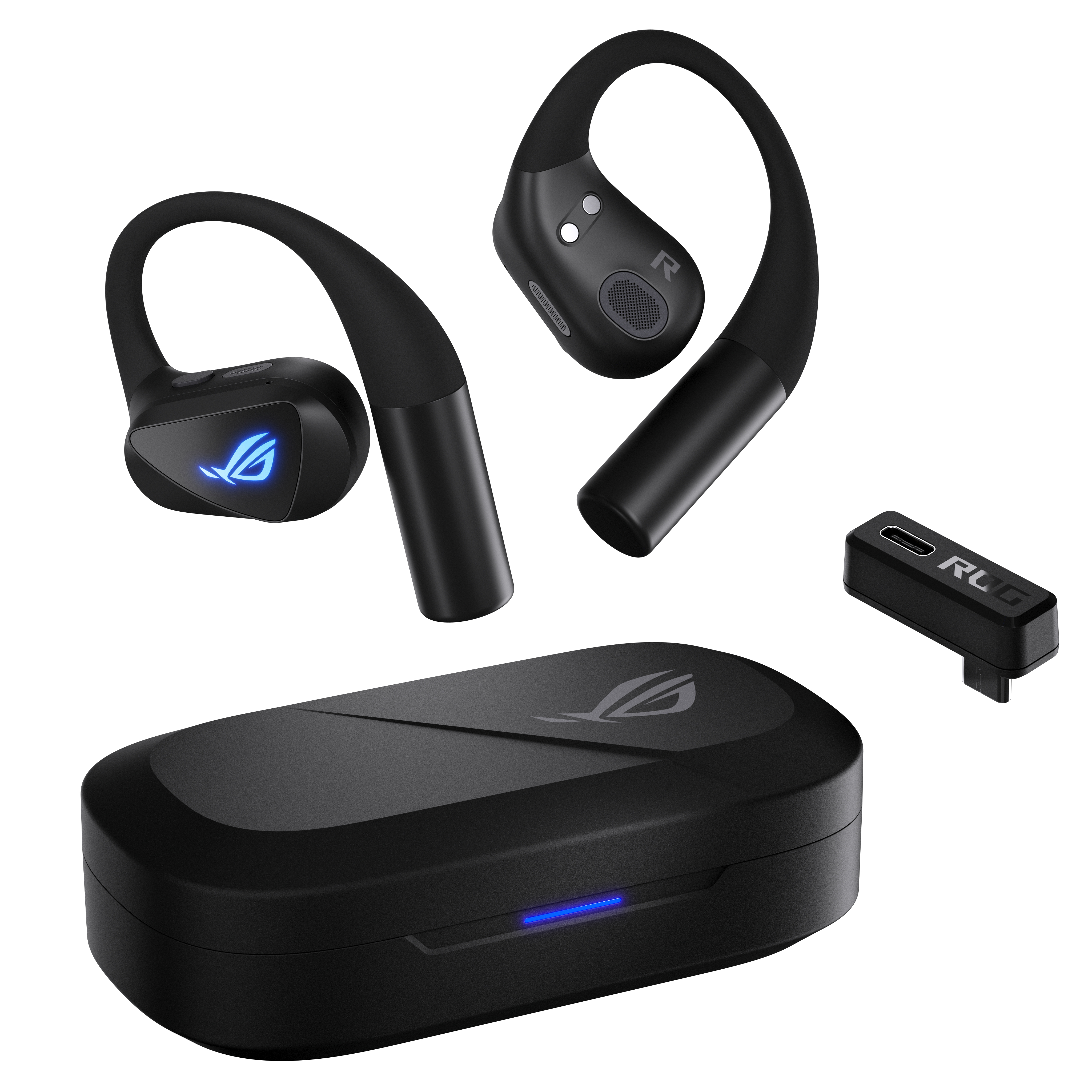 ASUS ROG Cetra Open Wireless Auriculares True Wireless Stereo (TWS) gancho de oreja Juego Bluetooth Negro