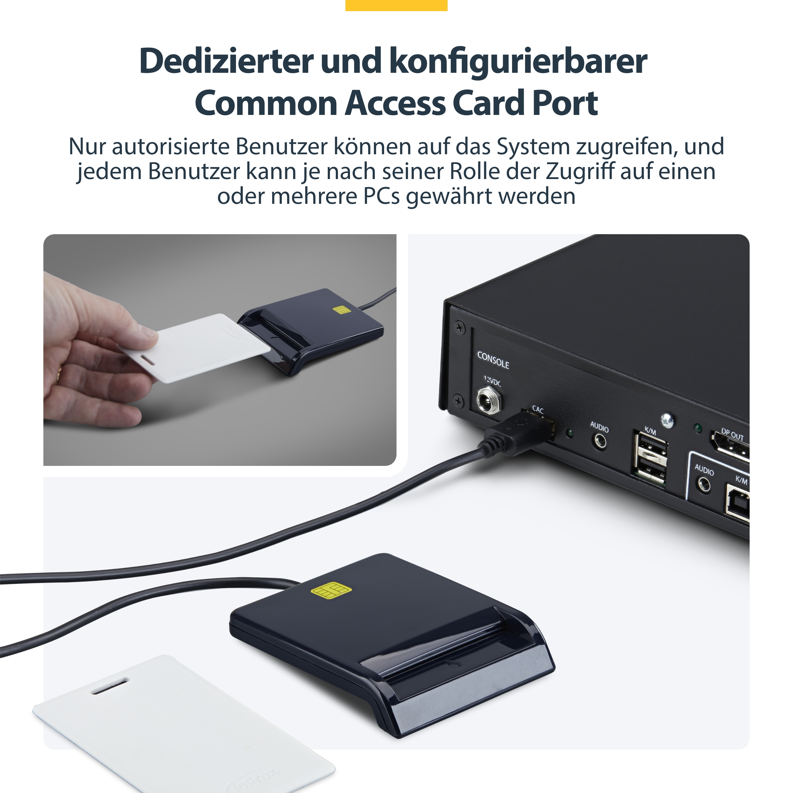 StarTech.com KVM-Switch - sicher - 8 x KVM