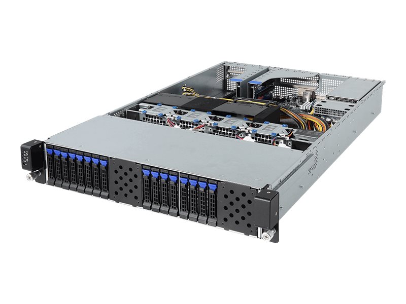 Gigabyte G221-Z30 (rev. 100) - Server - Rack-Montage - 2U - 1-Weg - keine CPU - RAM 0 GB - SATA - Hot-Swap 6.4 cm (2.5)