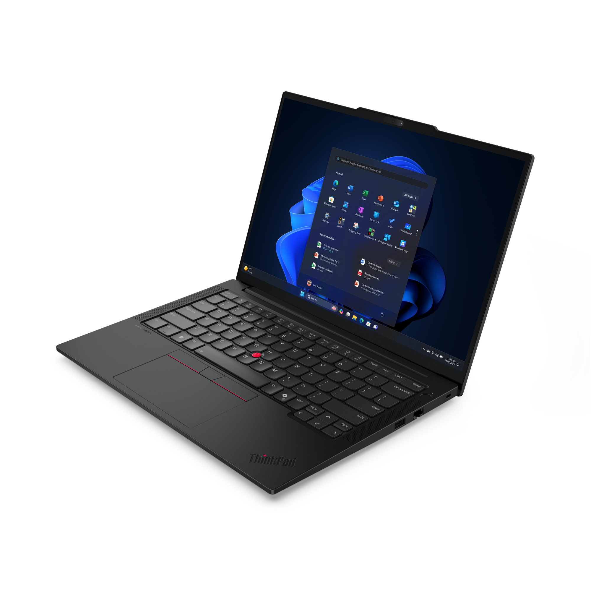 Lenovo ThinkPad E14 Gen 7 (Intel) Intel Core Ultra 7 225U Port�til 35,6 cm (14) WUXGA 32 GB DDR5-SDRAM 512 GB SSD Wi-Fi 6E (802.11ax) Windows 11 Pro Alem�n Negro