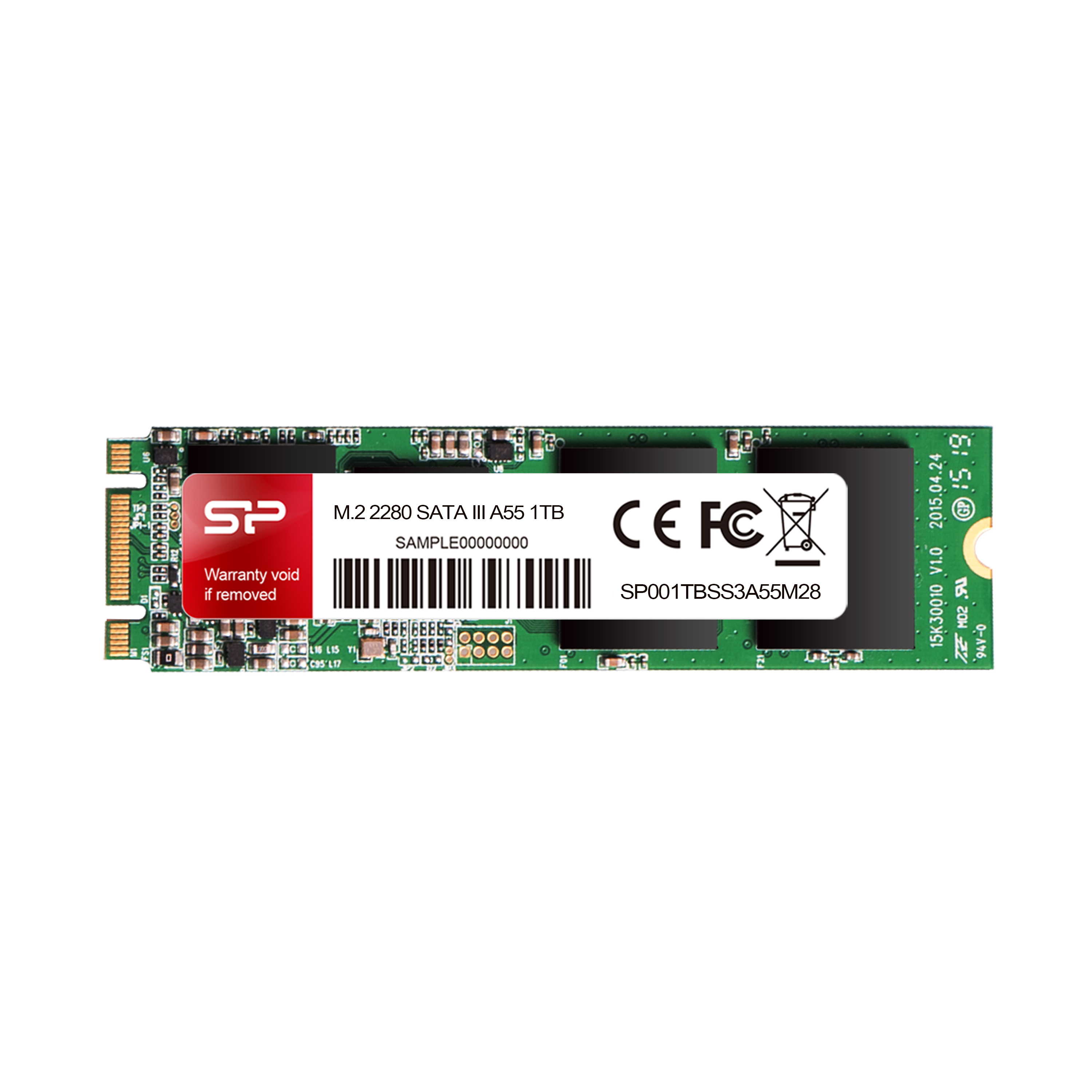 Silicon Power A55 - SSD - 1 TB - intern - M.2 2280