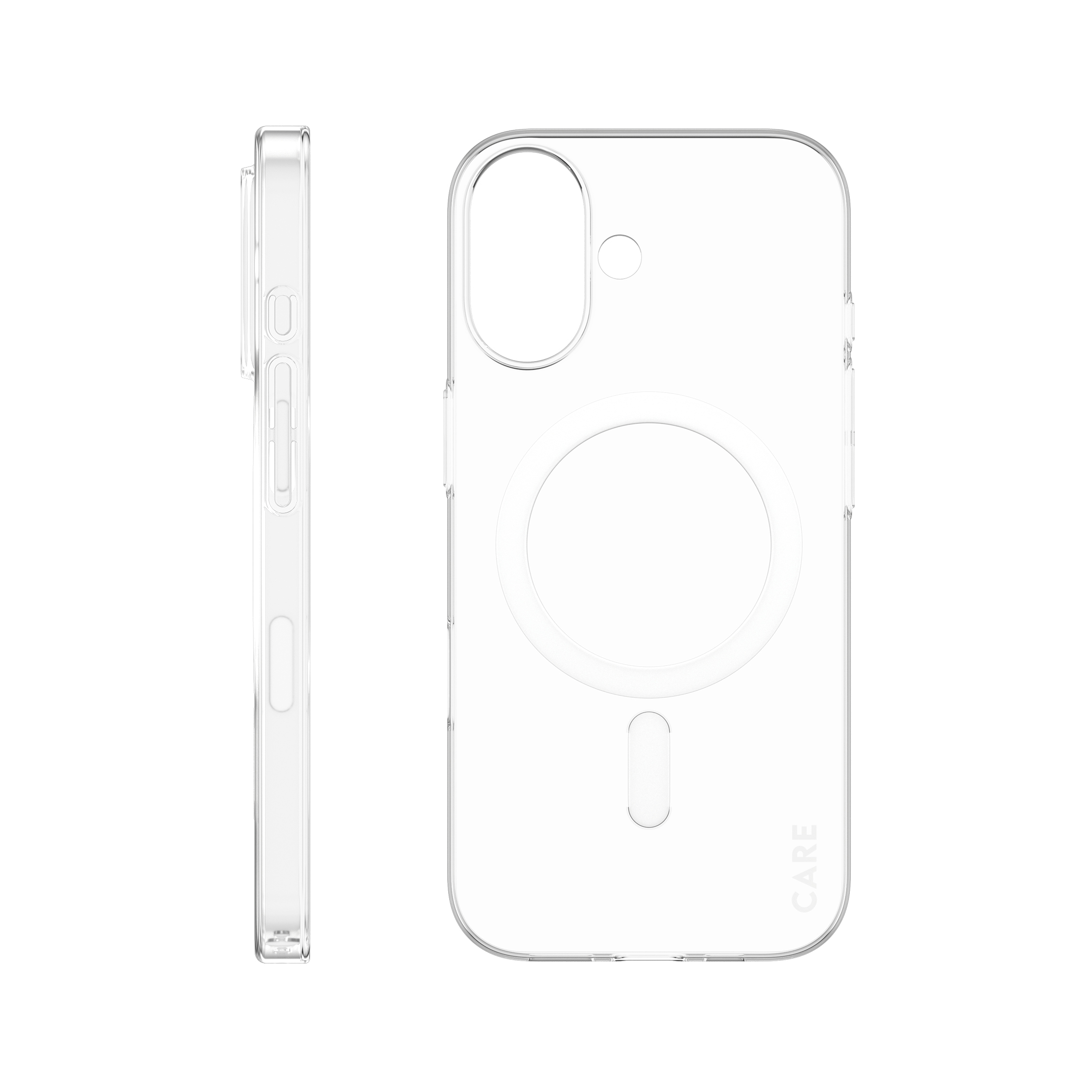 PanzerGlass CARE by � SL1M Case Transparent w. MagSafe iPhone 17 custodia per cellulare Cover Trasparente