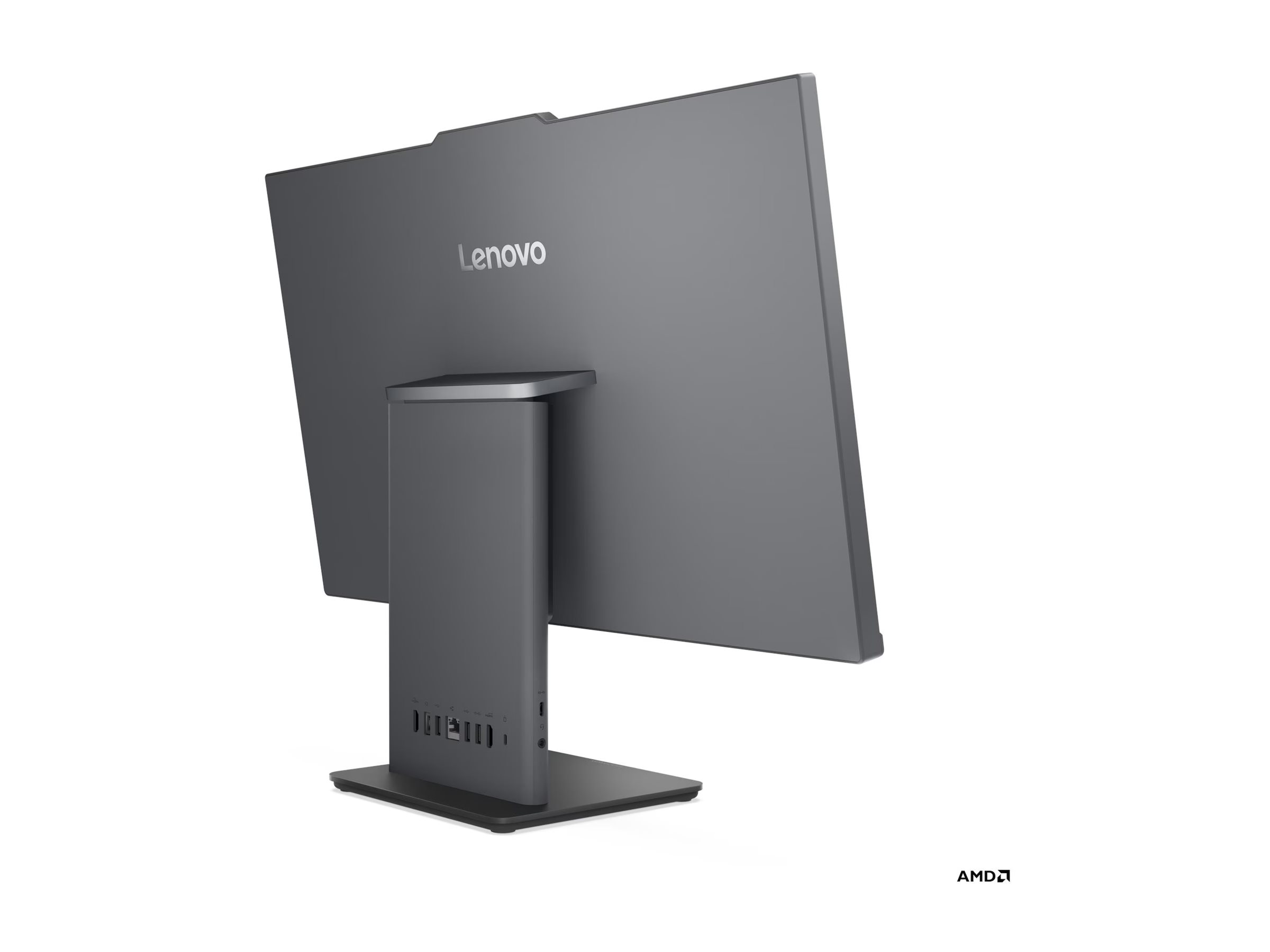 Lenovo ThinkCentre neo 55a 24 Gen 6 AMD Ryzen 5 220 60,5 cm (23.8) 1920 x 1080 Pixel PC All-in-one 8 GB DDR5-SDRAM 512 GB SSD Windows 11 Pro Wi-Fi 6 (802.11ax) Grigio