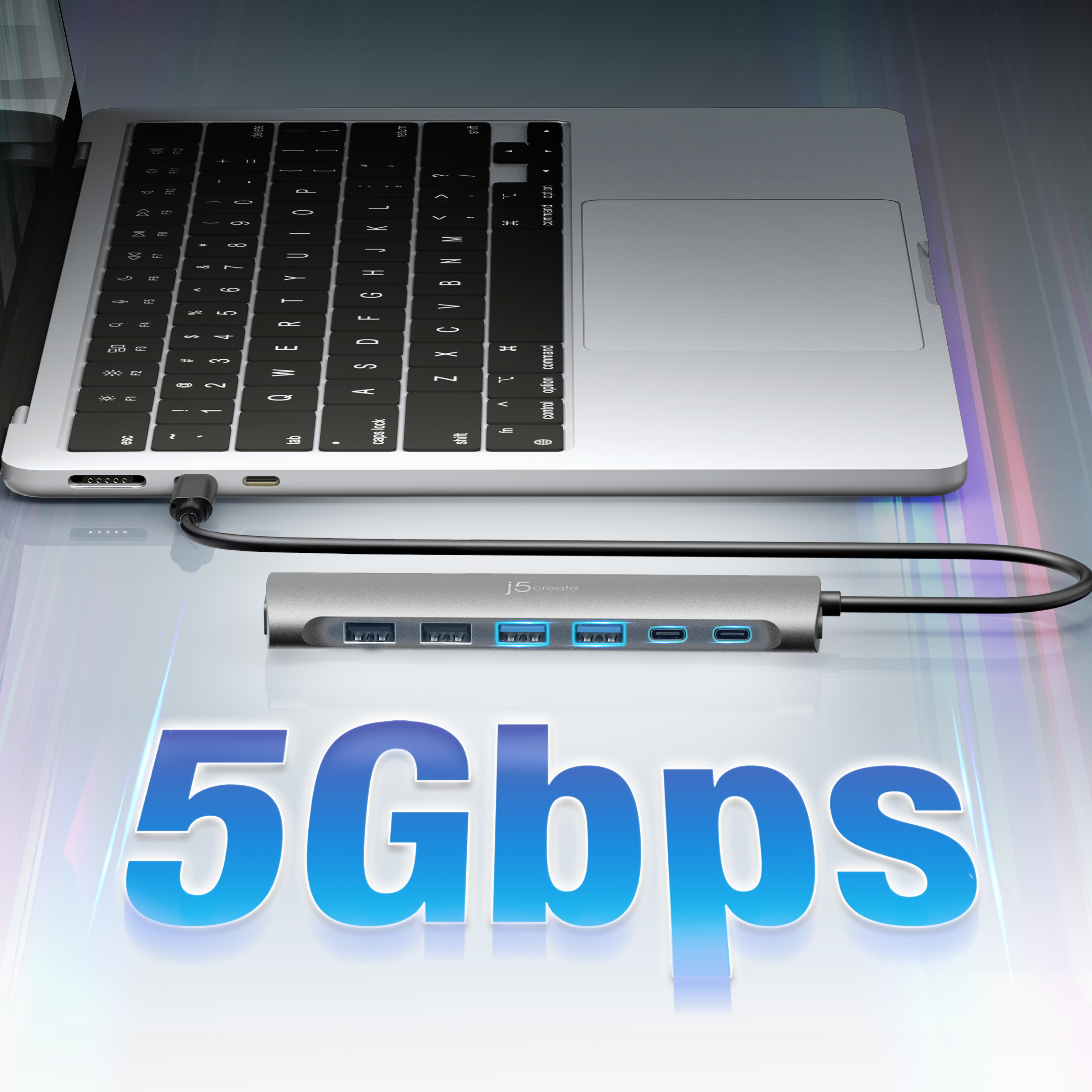 j5create USB-C 7-PORT HUB