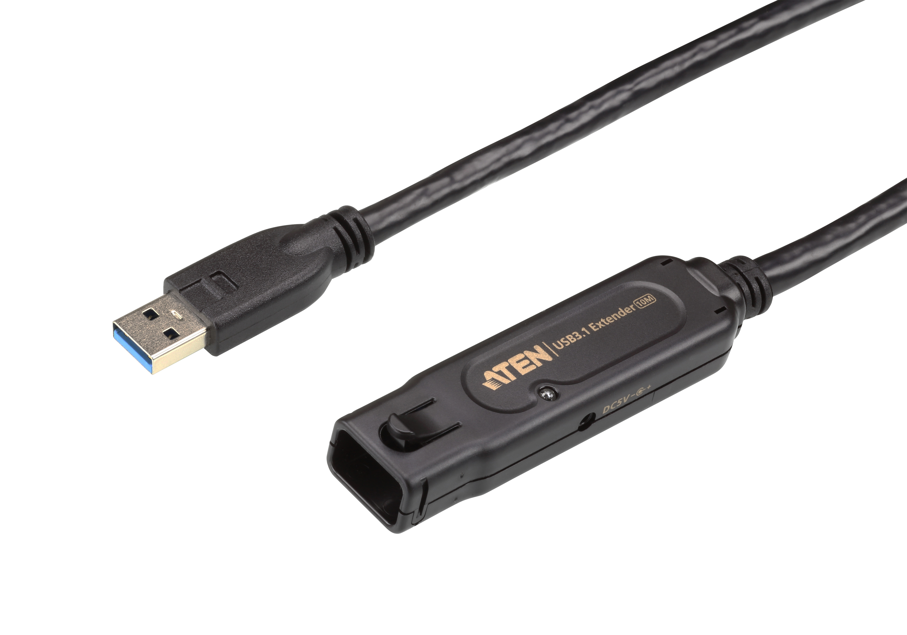 ATEN UE3310 c�ble USB 10 m USB 3.2 Gen 1 (3.1 Gen 1) USB A Noir