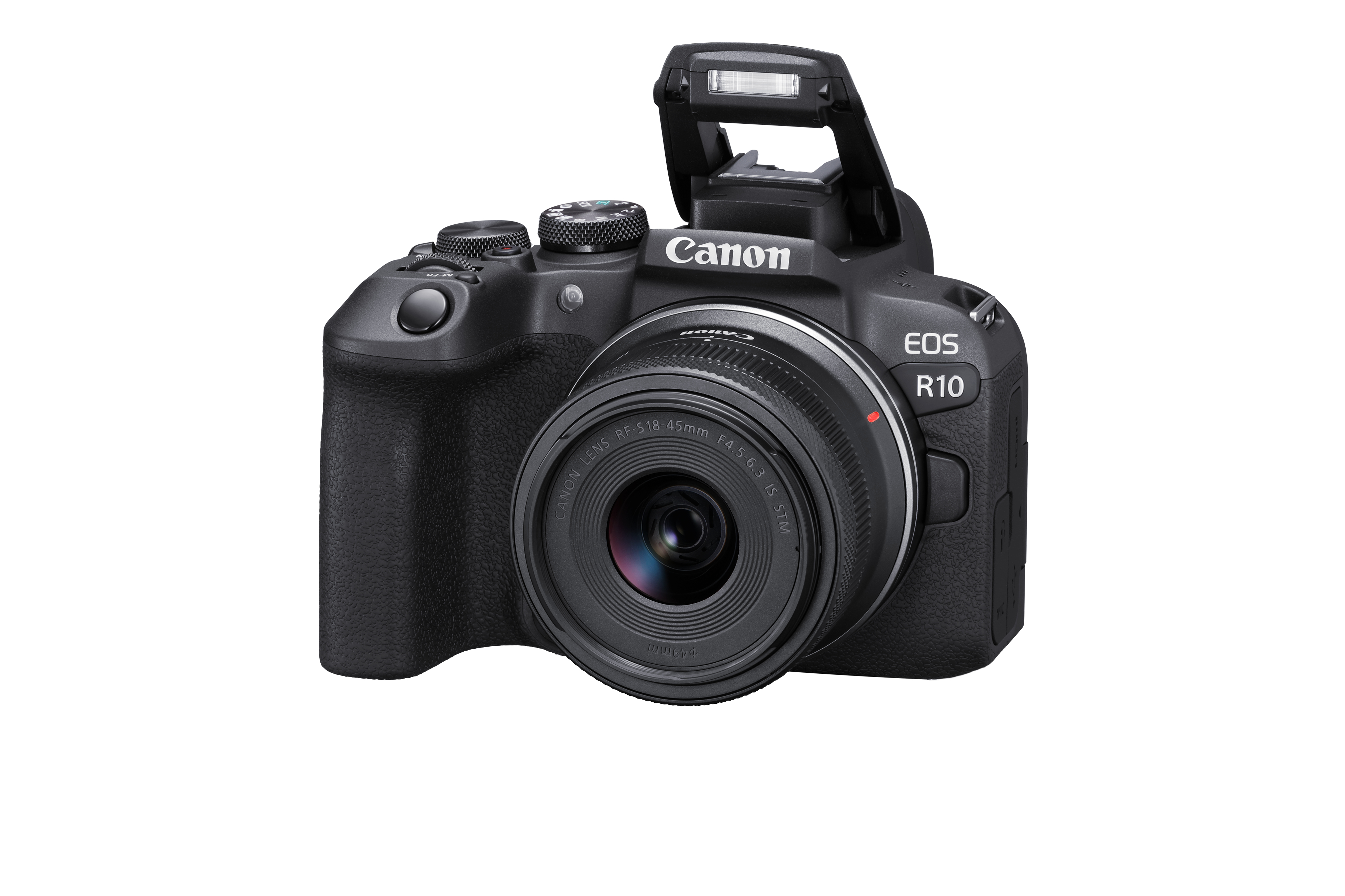 Canon EOS R10 + RF-S 18-45mm F4.5-6.3 IS STM MILC 24,2 MP CMOS 6000 x 4000 pixels Noir