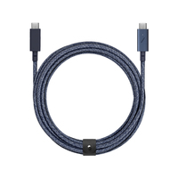 Native Union Belt Pro USB-C Kabel 2.4m mit LED-Anzeige indigo - Kabel - Digital/Daten