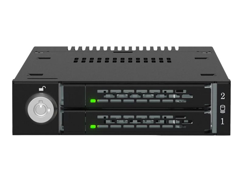 Icy Dock ToughArmor MB834MK-B V2 Caja externa para unidad de estado s�lido (SSD) Negro