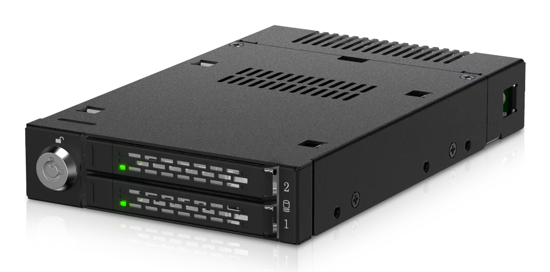 Icy Dock ToughArmor MB834MK-B V2 Caja externa para unidad de estado s�lido (SSD) Negro
