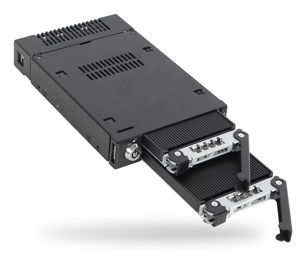 Icy Dock ToughArmor MB834MK-B V2 Caja externa para unidad de estado s�lido (SSD) Negro
