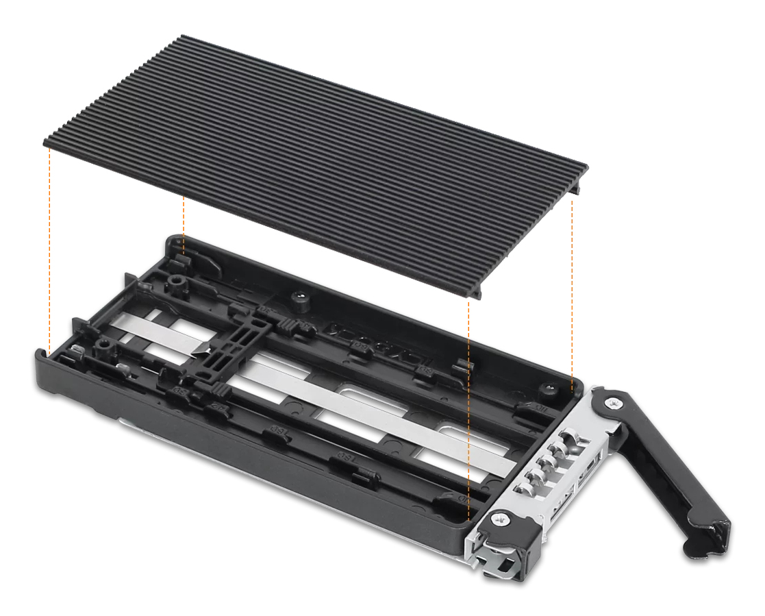 Icy Dock ToughArmor MB834MK-B V2 Caja externa para unidad de estado s�lido (SSD) Negro