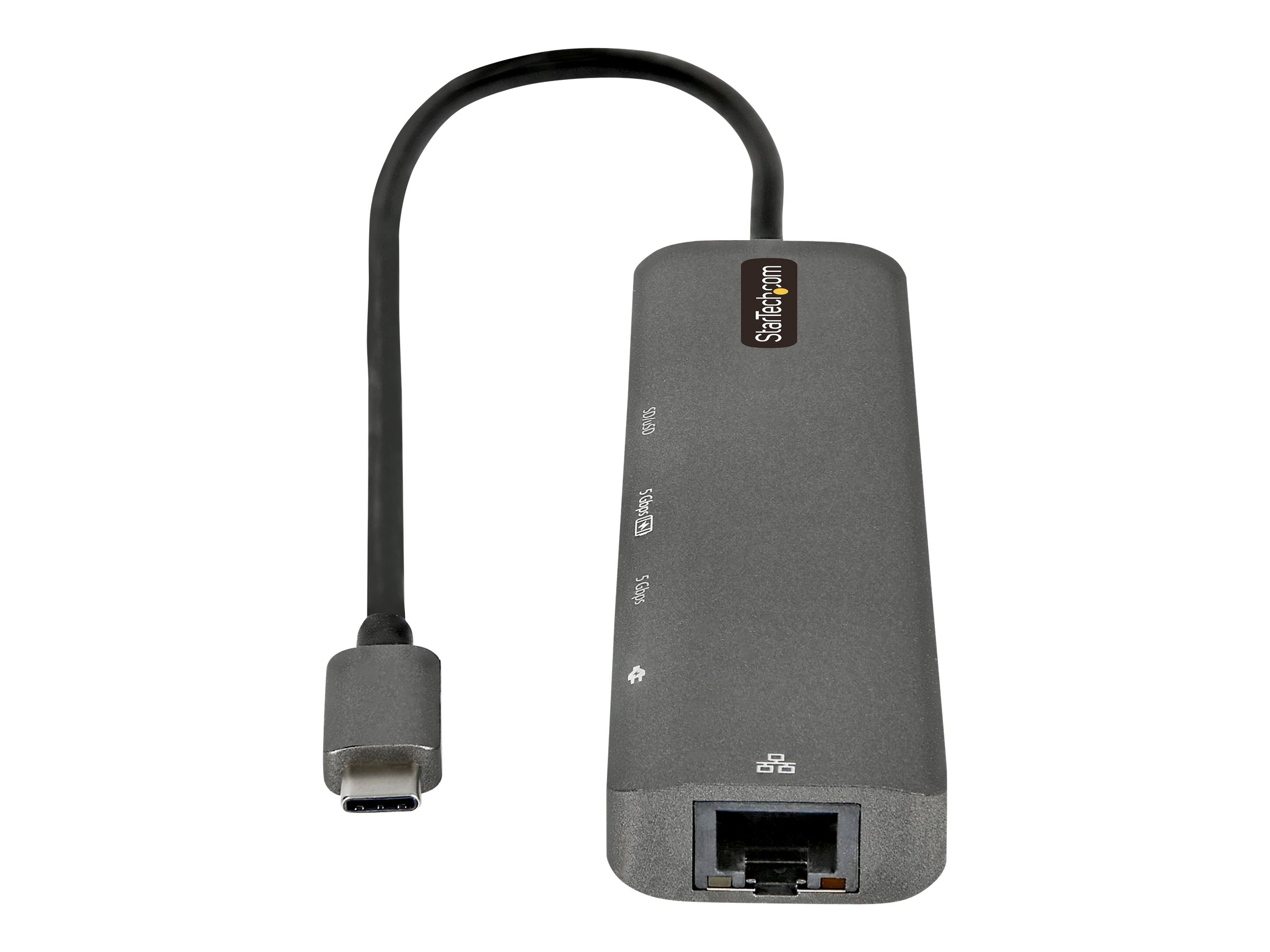 Hub USB 3.0 a 2 porte e lettore di schede a 3 slot con connessione