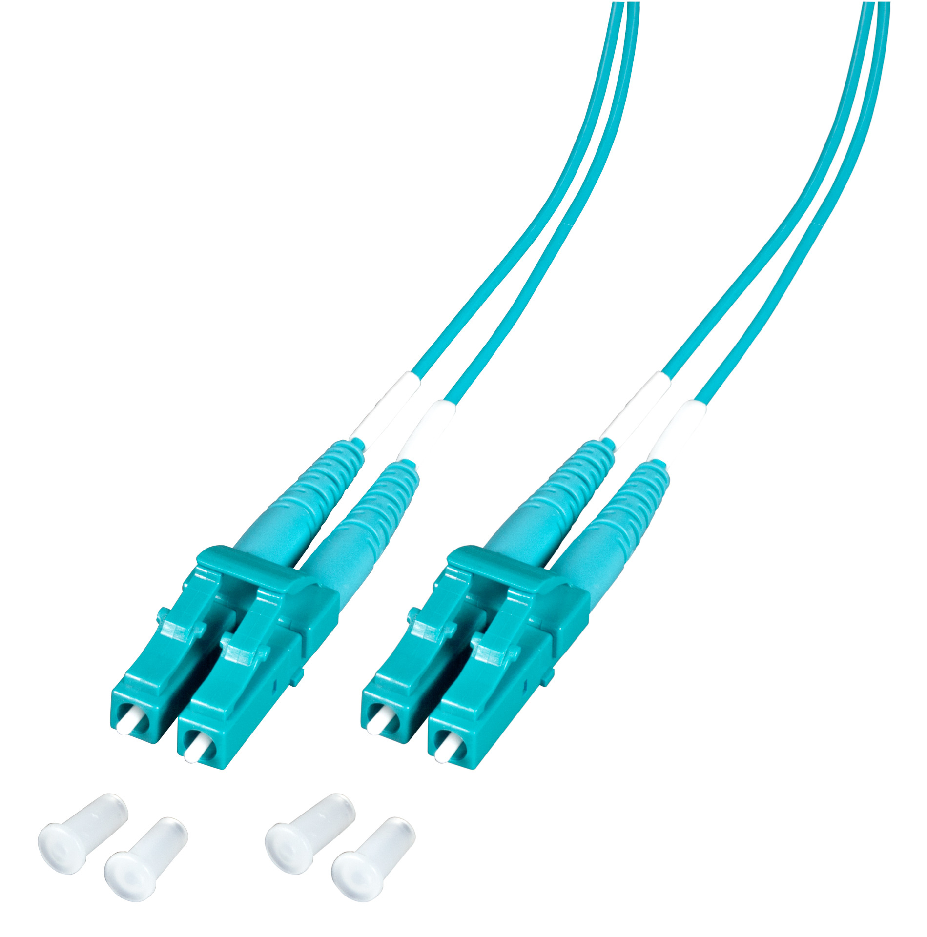 EFB Elektronik O0312.1-1.2 cable de fibra optica 1 m LC I-V(ZN) H OM3 Color aguamarina