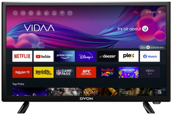 Dyon 24 VX 61 cm (24) HD Smart TV Wifi Negro 180 cd / m�