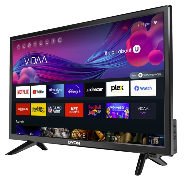 Dyon Smart 24 VX LED-TV 24 DVB-T2 DVB-C DVB-S2 HD ready Smart TV - LCD-TV - 60 cm