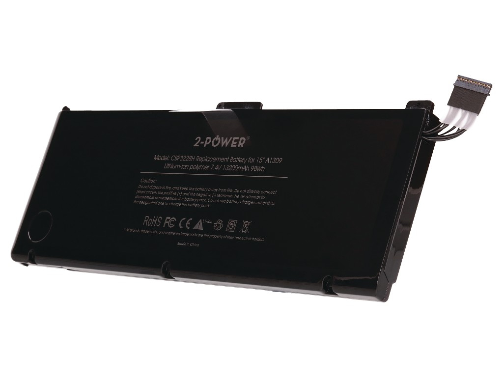 2-power Main Battery Pack 98Wh - Batterie - 13.200 mAh