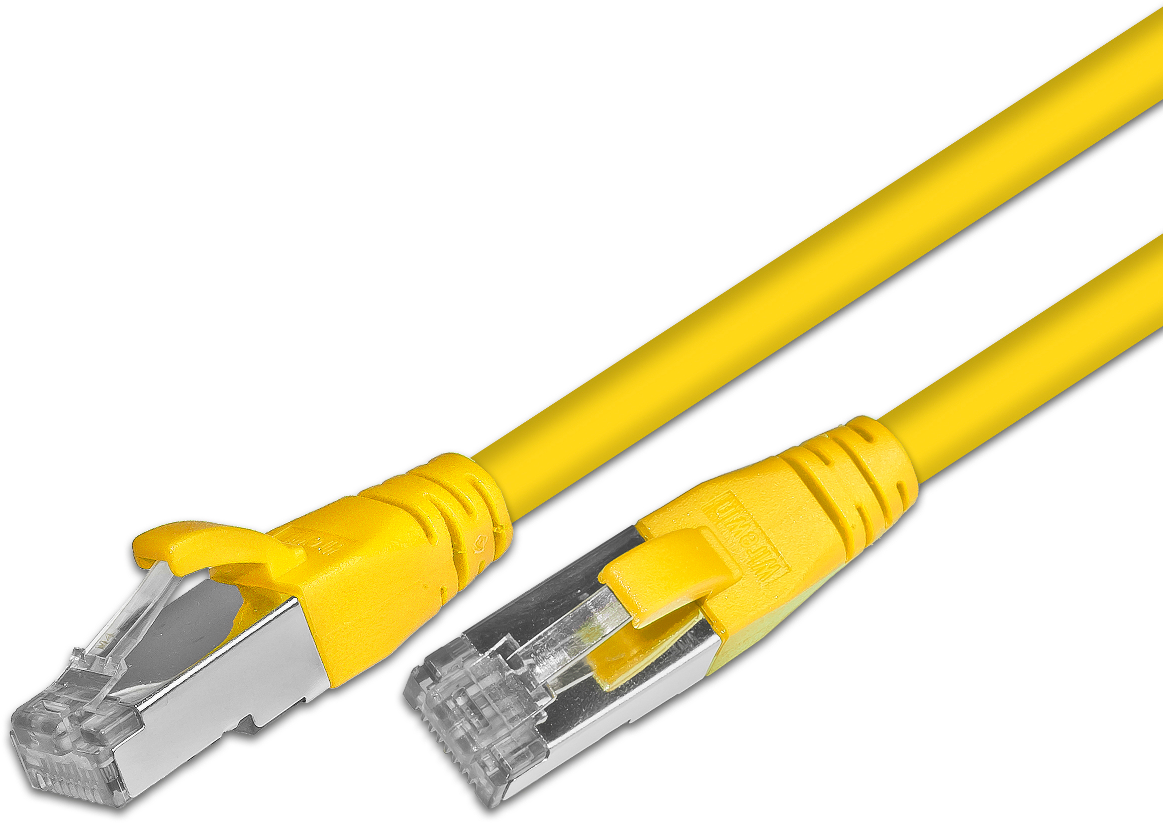 Wirewin Cat.5e F/UTP 5.0m c�ble de r�seau Jaune 5 m Cat5e F/UTP (FTP) Rond