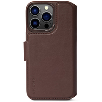 Decoded Leather MagSafe Modu Wallet iP12/13/14 Pro Max Brown