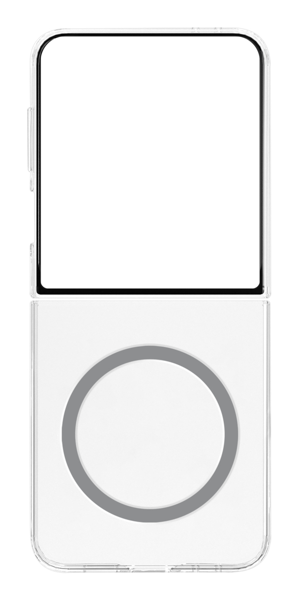 Samsung Coque transparente magntique (+ film de protection anti-reflet) pour Galaxy Z Fold7