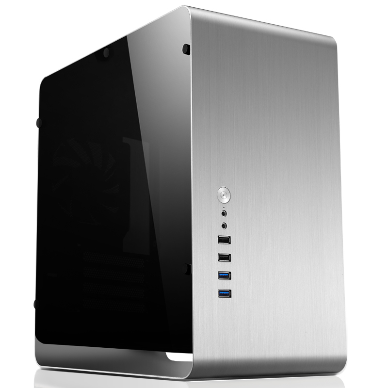 Jonsbo UMX3 - PC - Aluminium - Stahl - Silber - ITX - micro ATX - Heimbro - 16,3 cm