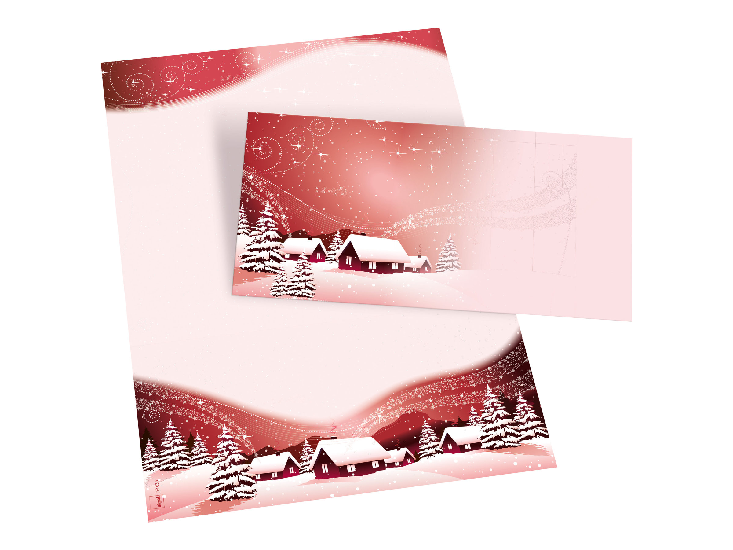 Sigel Weihnachts-Motiv-Papier Silent Night - A4 (210 x 297 mm)