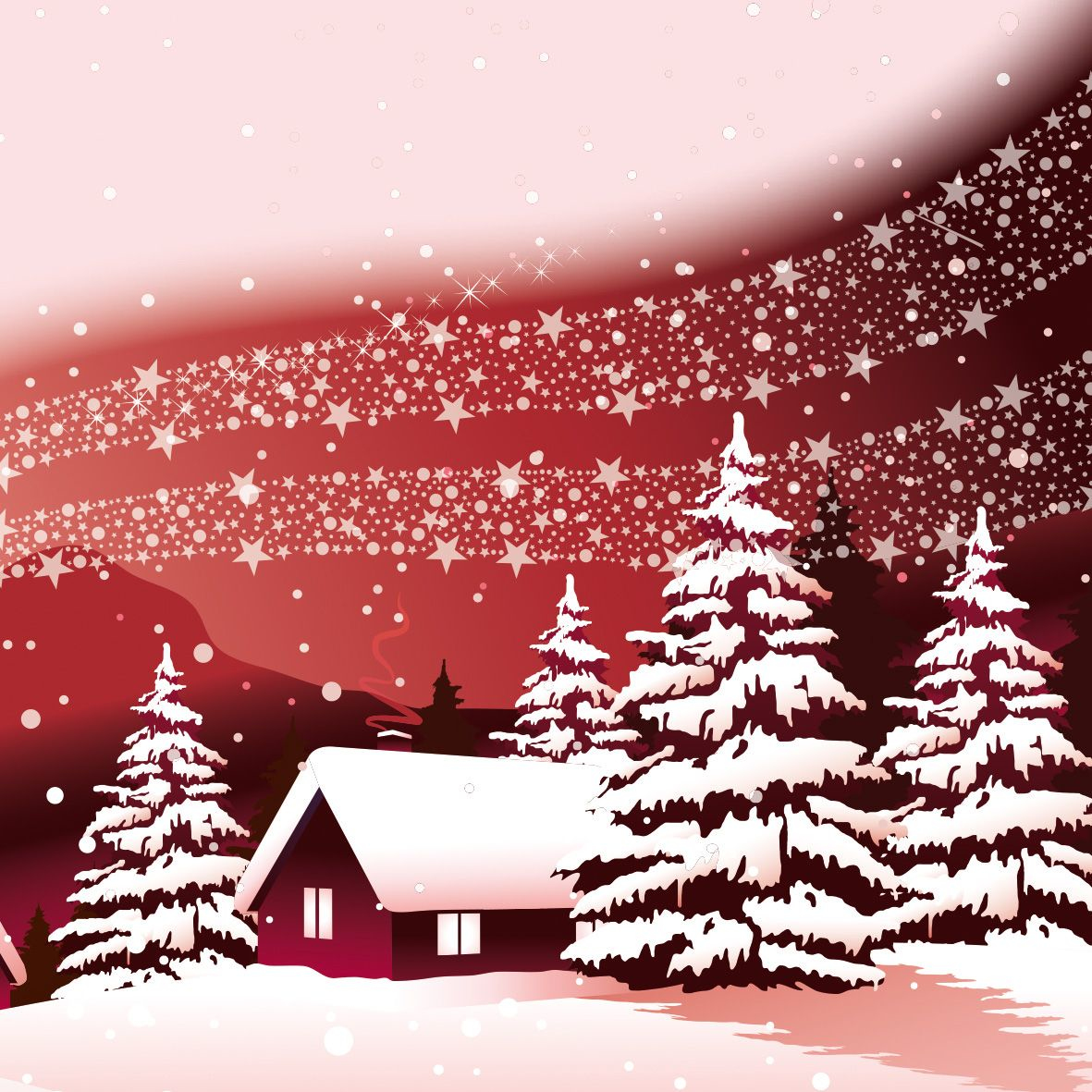 Sigel Weihnachts-Motiv-Papier Silent Night - A4 (210 x 297 mm)