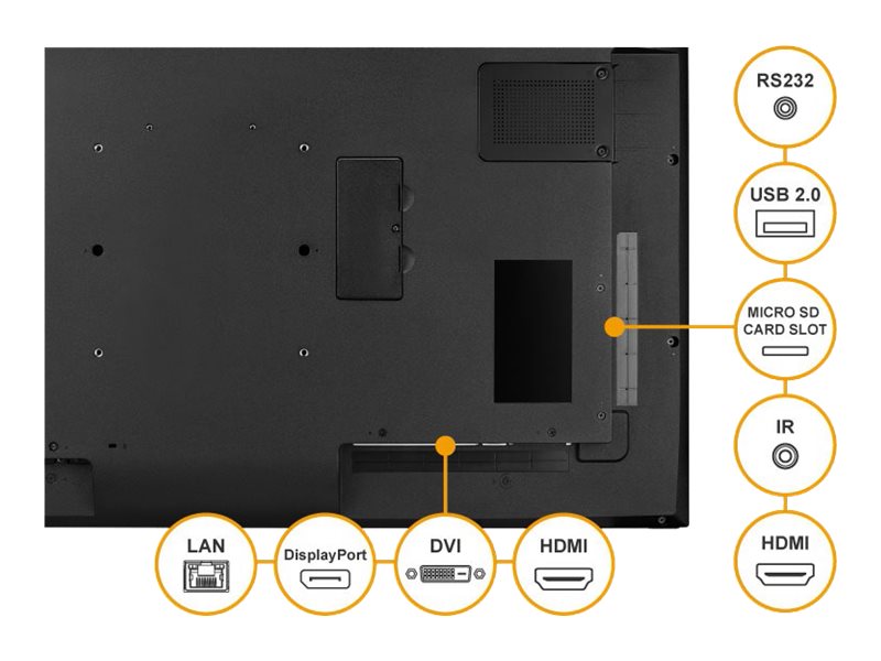 AG Neovo 55-Inch 4K Commercial Display