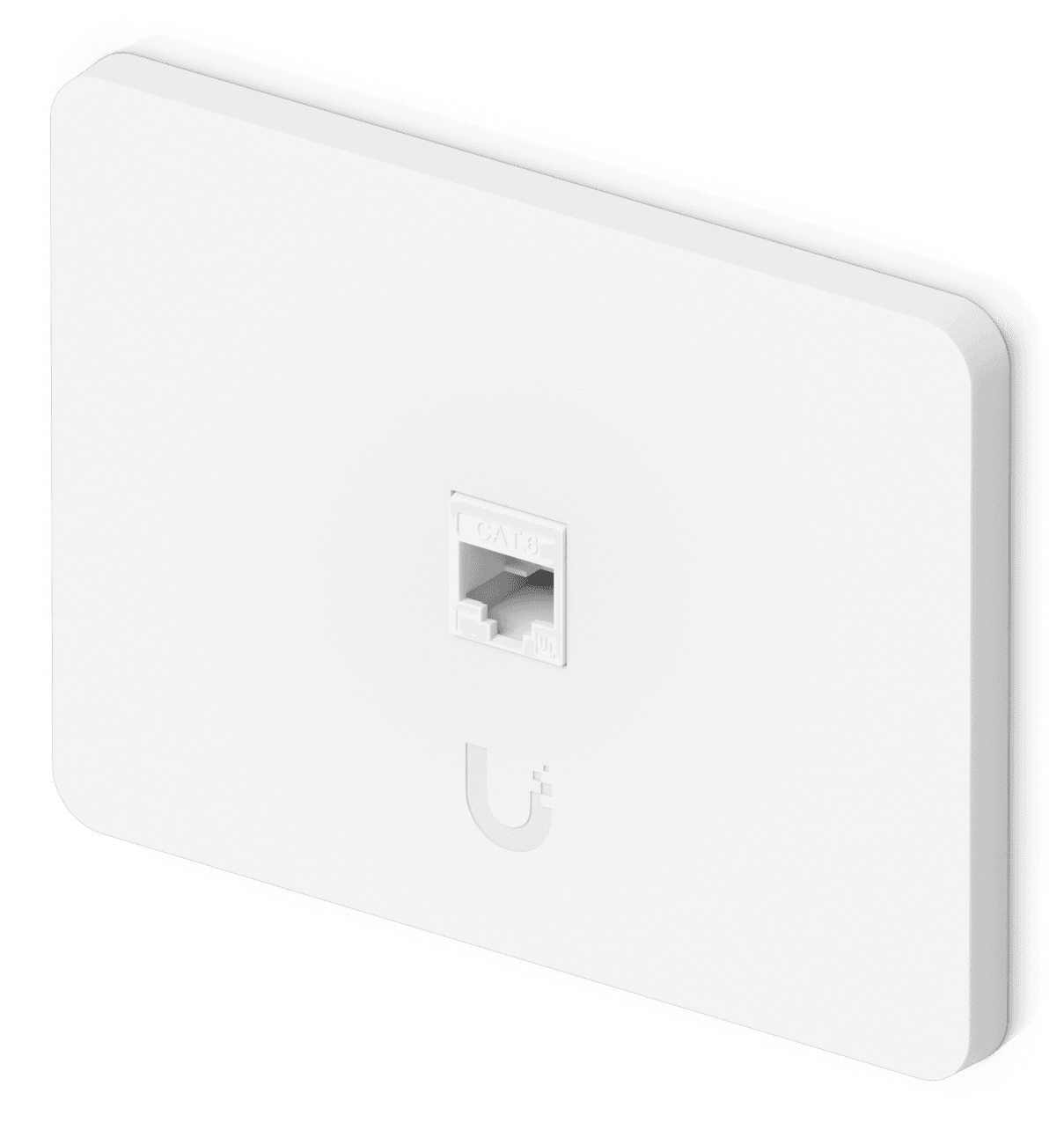 Ubiquiti Unifi - Wandplatte - universeller malbarer Keystone - einfach - 1 Modul (Packung mit 4)
