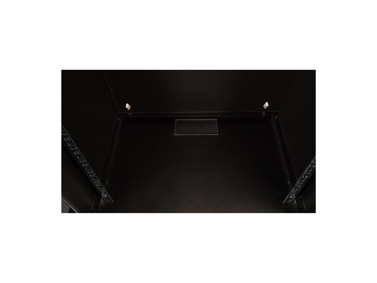 ROLINE Basic - Geh�use - Set, 540x400 BxT - geeignet f�r Wandmontage - RAL 9005, Jet Black - 12U - 48.3 cm (19)
