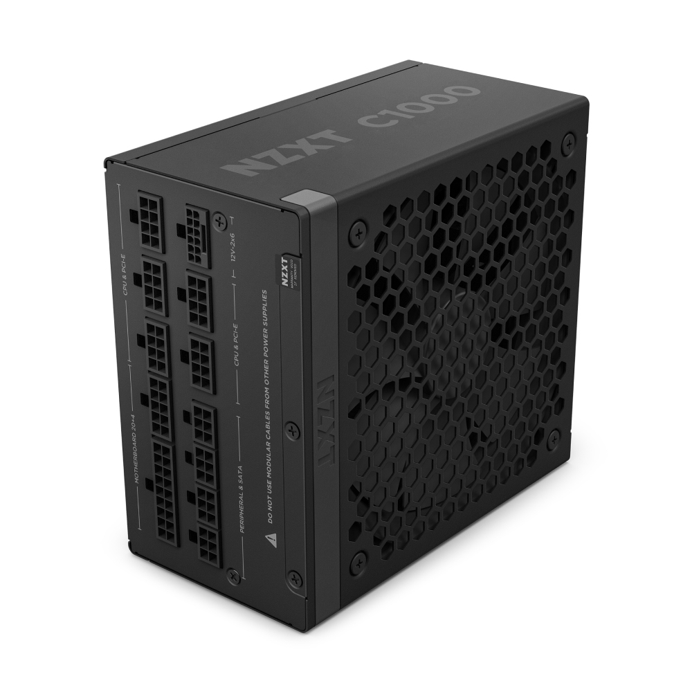 NZXT C1000 Gold ATX 3.1 unit� dalimentation d�nergie 1000 W 24-pin ATX Noir