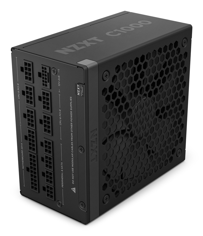 NZXT C1000 Gold ATX 3.1 unit� dalimentation d�nergie 1000 W 24-pin ATX Noir
