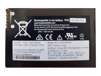 HONEYWELL CT50-BTSC - Handheld-Akku - Lithium-Ionen