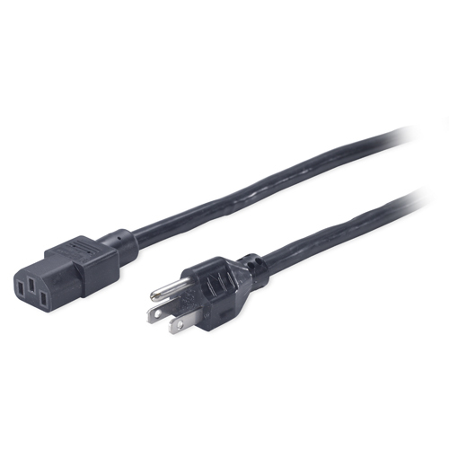 APC PWR C13 / 5-15P, 2.4 m Nero 2,44 m Accoppiatore C13 NEMA 5-15P